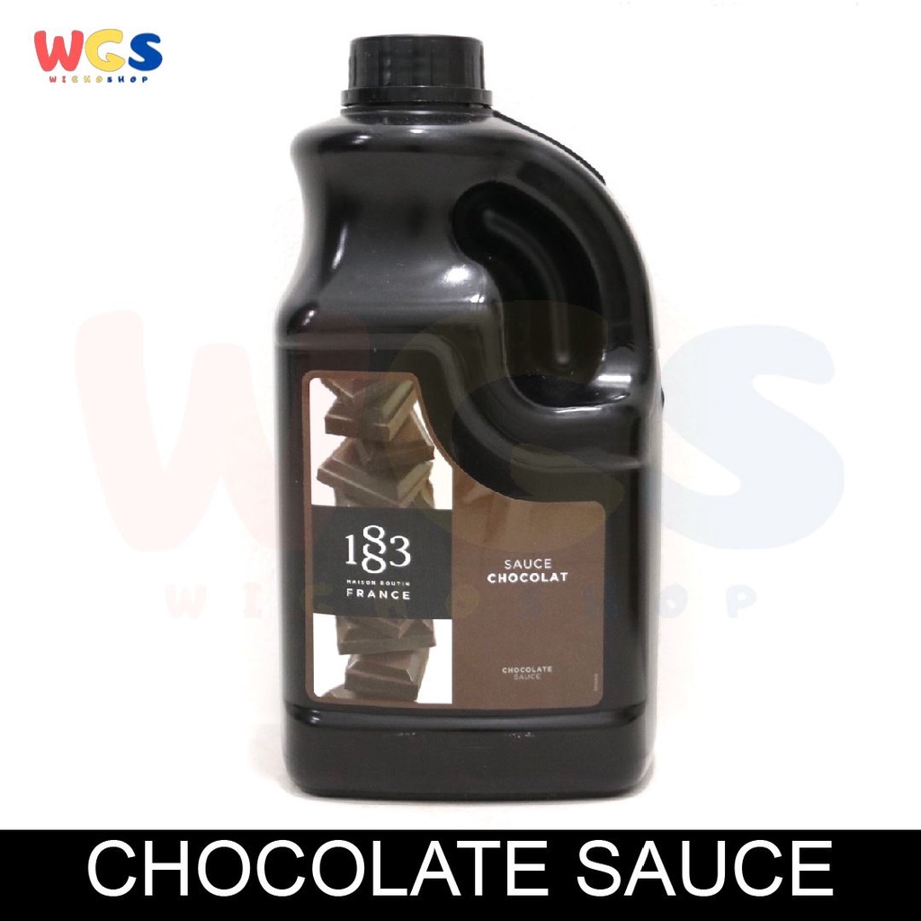 

1883 Maison Routin France Belgian Dark Chocolate Sauce 1.89L