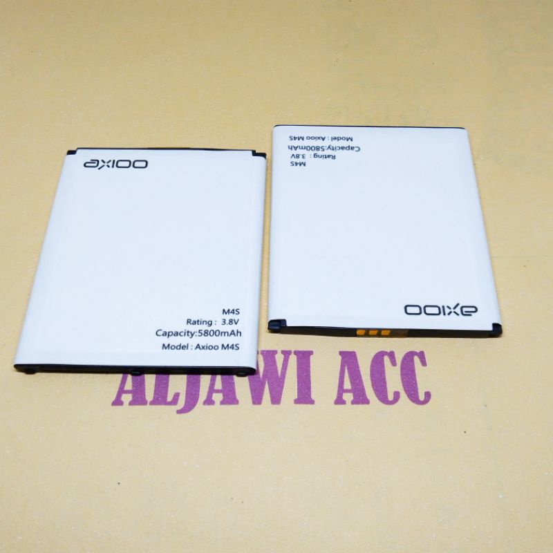 Batre Batere Baterai Axio Axioo M4S - Original Battery Handphone