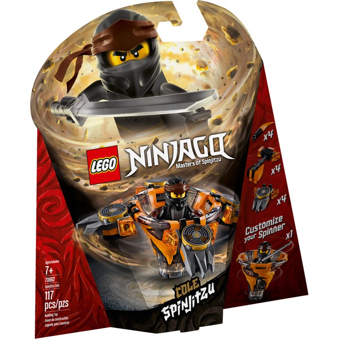 Lego 70662 Ninjago Spinjitzu Cole