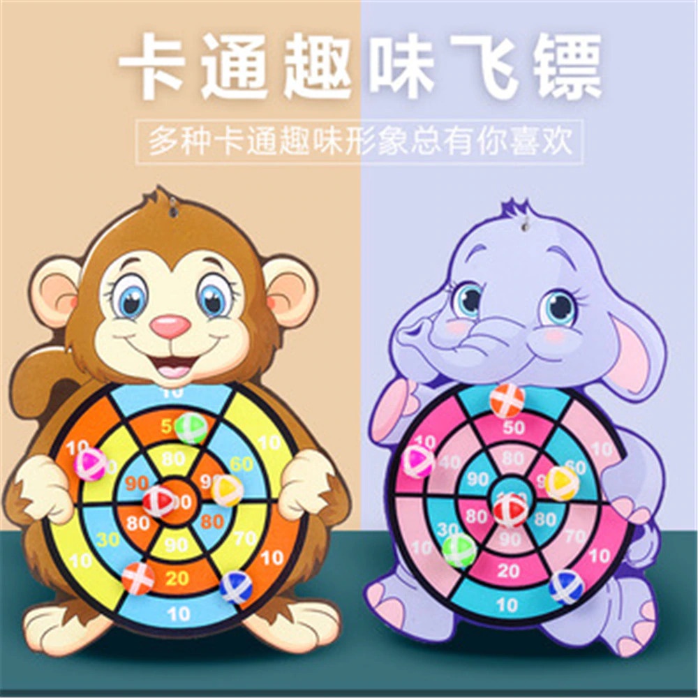 Flashmart Mainan Anak Target Sticky Ball Dartboard Children Toy