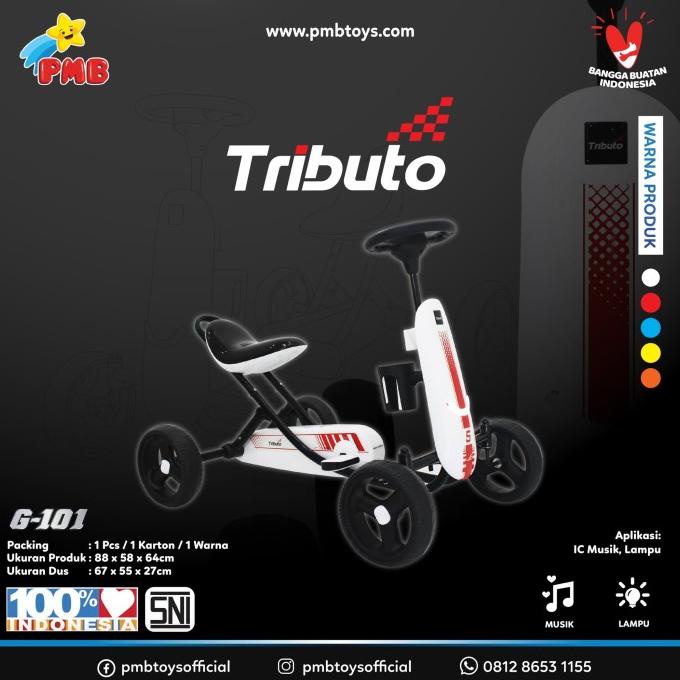 GOKART TRIBUTO TYPE G-101 (PUTIH)