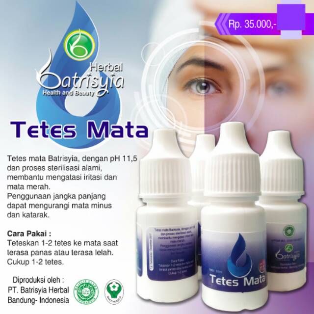 Tetes Mata Batrisya Herbal Original
