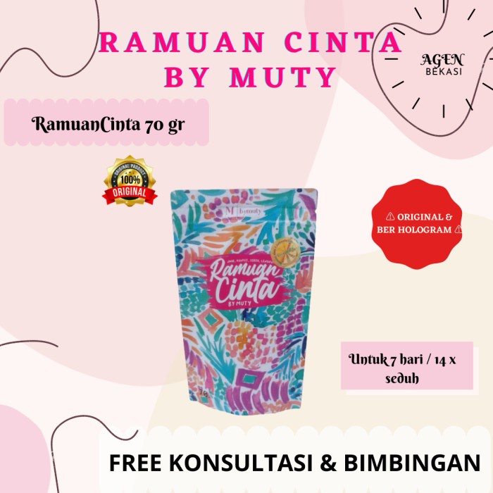 COD ramuan cinta by muti 70gr - TAMBAH SENDOK