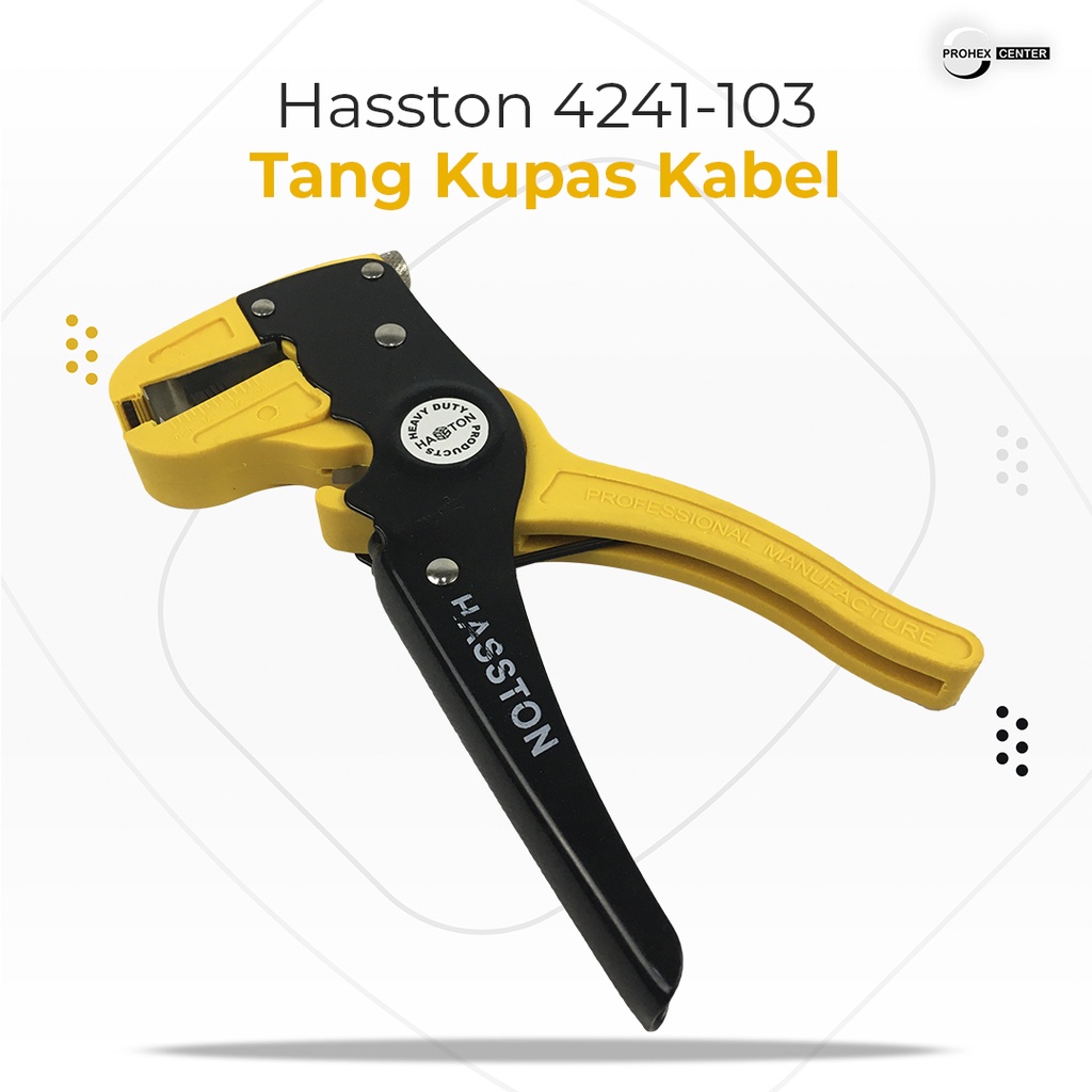 Tang KUPAS &amp; POTONG PROHEX 2 in 1 Pengupas Kabel Wire Cutter 4241-103