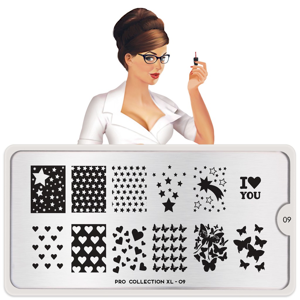 

Moyou London Nail Stamp PRO XL 09