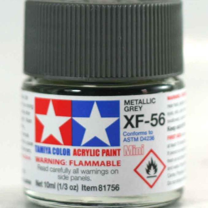 

SALE 40% tamiya acrylic XF-56 Metallic Grey ( cat gundam model kit ) BERMUTU