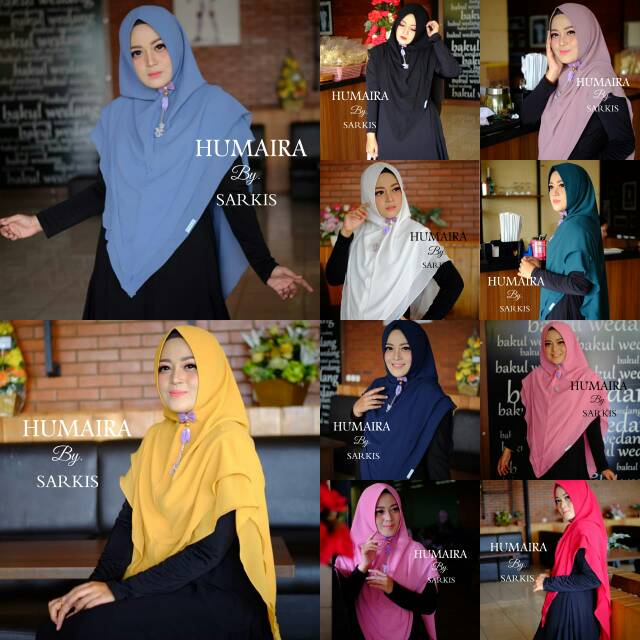 Khimar syari Humaira ori Sarkis|khimar syari ceruty