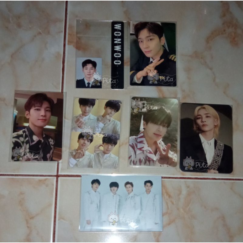 Photocard Henggarae Set ver Wonwoo Cahil Peace