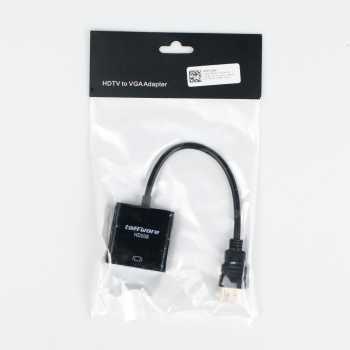 Kabel Adapter HDMI ke VGA Female / Kabel Converter Vga To Hdmi Kabel VGA To HDMI With Audio Converter Adapter / Kabel Penghubung Laptop Ke Proyektor Kabel Konverter Usb Kabel Penghubung Monitor / Converter Hdmi To Vga Audio Hdmi To Vga Audio Converter