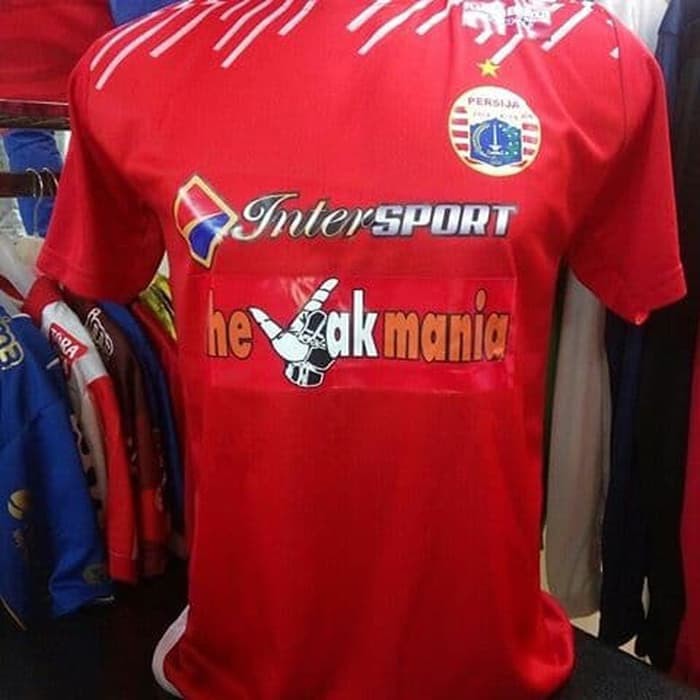 Terbaru Jersey Baju Kaos Persija Home 18/19 Grade Ori Futsal The Jakmania |