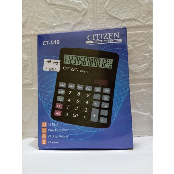 

Calculator Citizen CT-519