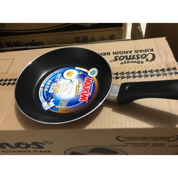 Teflon Maxim 18 Cm - Wajan Teflon Maxim - Teflon Anti Lengket - Diskon Khusus !