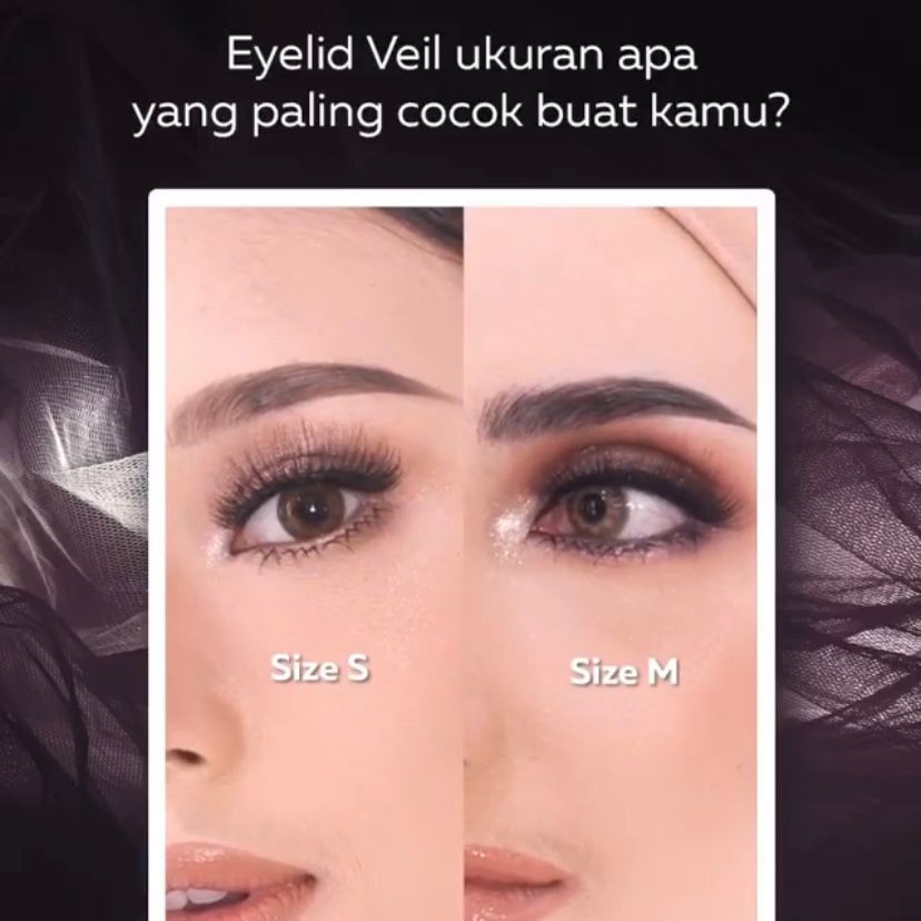 HAQUHARA EYELID VEIL X NANATH NADIA Skot Mata Jaring