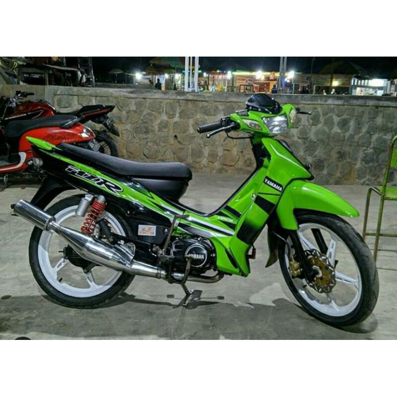 Stiker Lis Striping F1ZR Variasi Striping Lis Stiker Variasi F1zR hijau merah Stiker custom F1ZR Lim