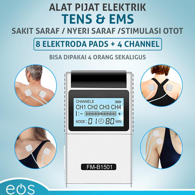 ALAT PIJAT TERAPI LISTRIK TENS EMS REFLEKSI AKUPUNTUR ELECTRIC MASSAGE