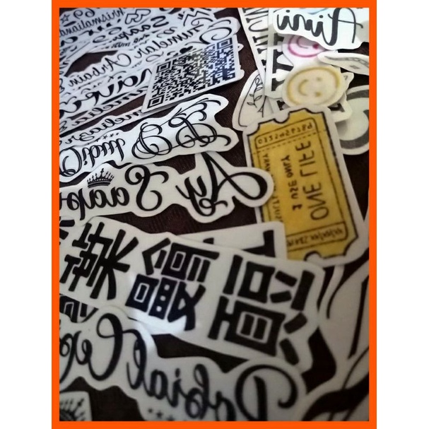 Paket Tato Temporer 500 Tulisan - Custom - Request Nama
