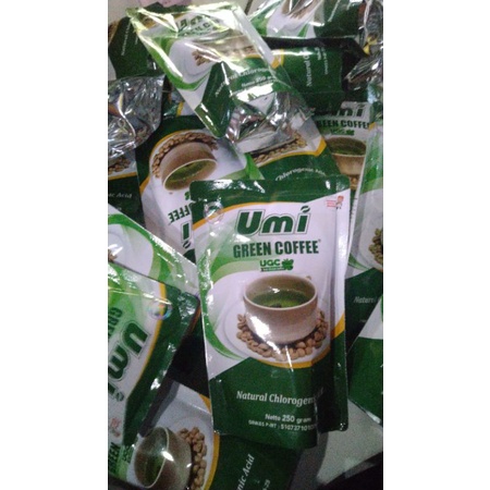 

Umi Green Coffee Original Kemasan Baru