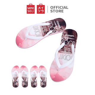  MINISO  Sandal  Jepit Wanita Gaya Musim Panas Shopee  Indonesia