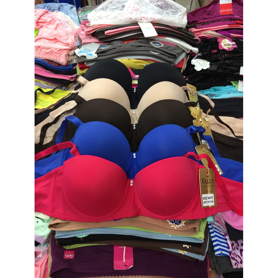 #BRA bra tally setengah cup (plain)