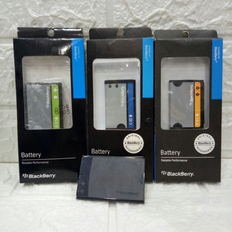 Battery/Baterai Blackberry D-X1/C-S2/F-S1/M-S1 original