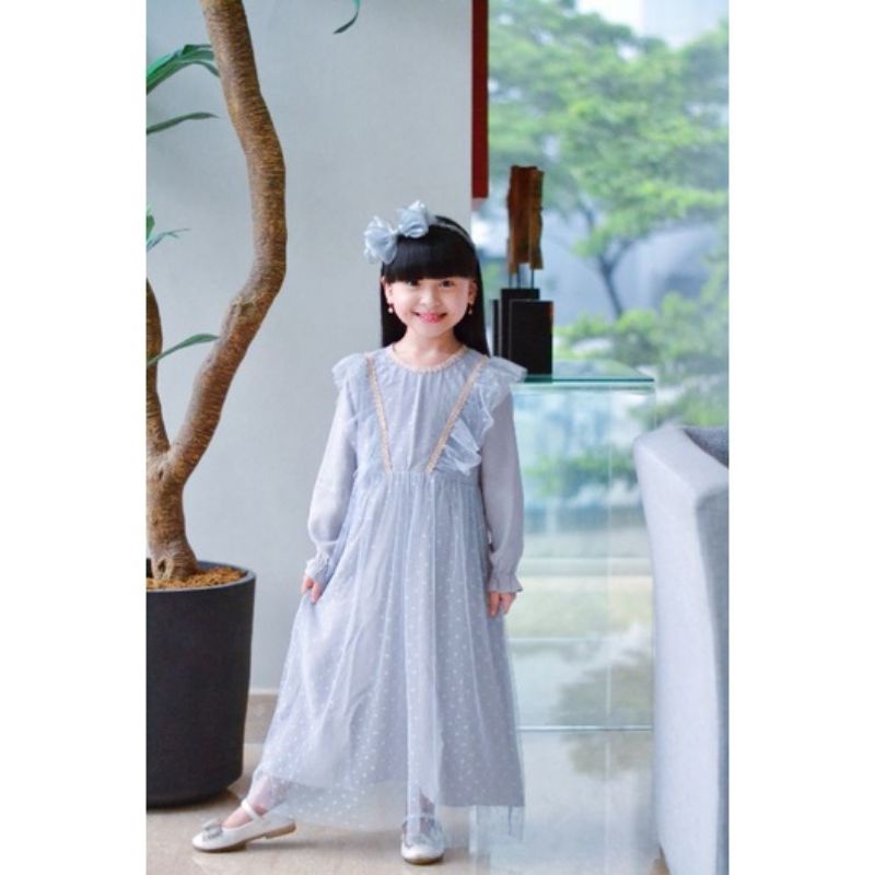 Gamis Izma/ Gamis Tile Anak Premium/ Gamis Anak