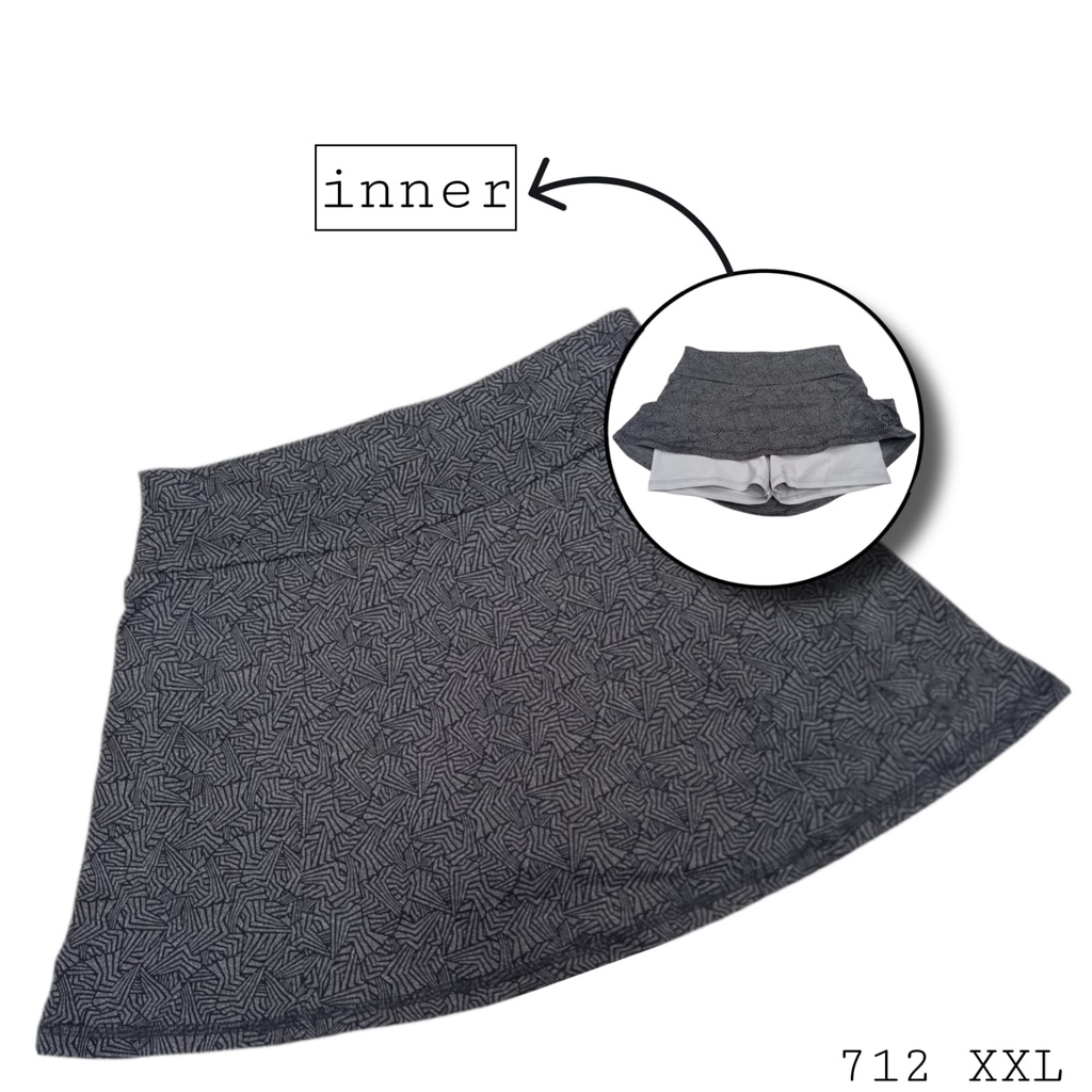 SPORT MINI SKIRT JUMBO/ROK SENAM JUMBO WANITA/ROK OLAHRAGA PENDEK JUMBO WANITA/ROK ZUMBA/ROK YOGA WANITA-RJ07