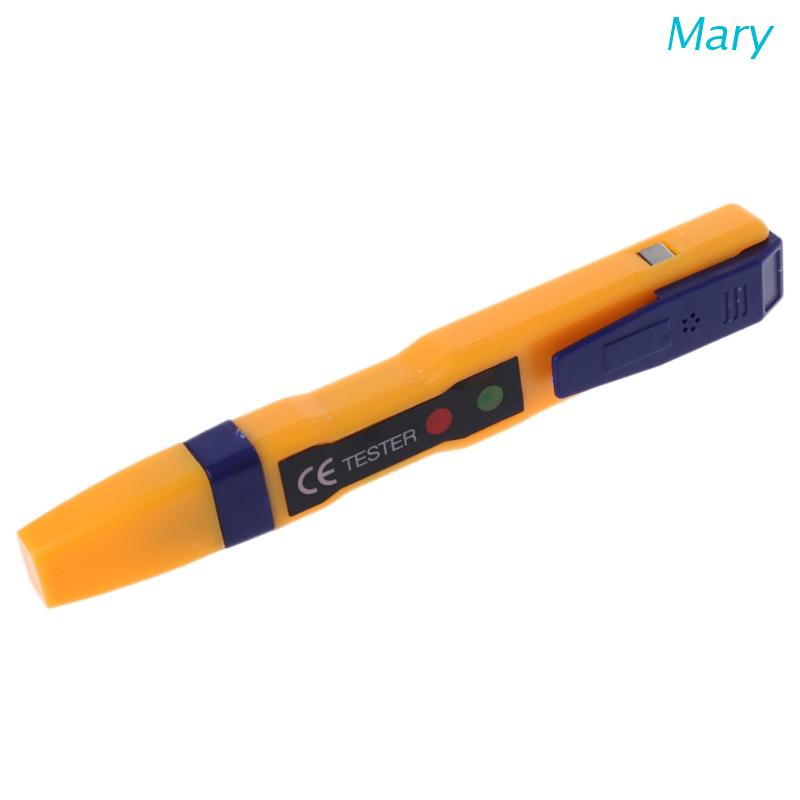 Mary Alat Tester Tegangan Listrik AC Dengan Lampu LED Untuk Kabel Power / Circuit Breaker