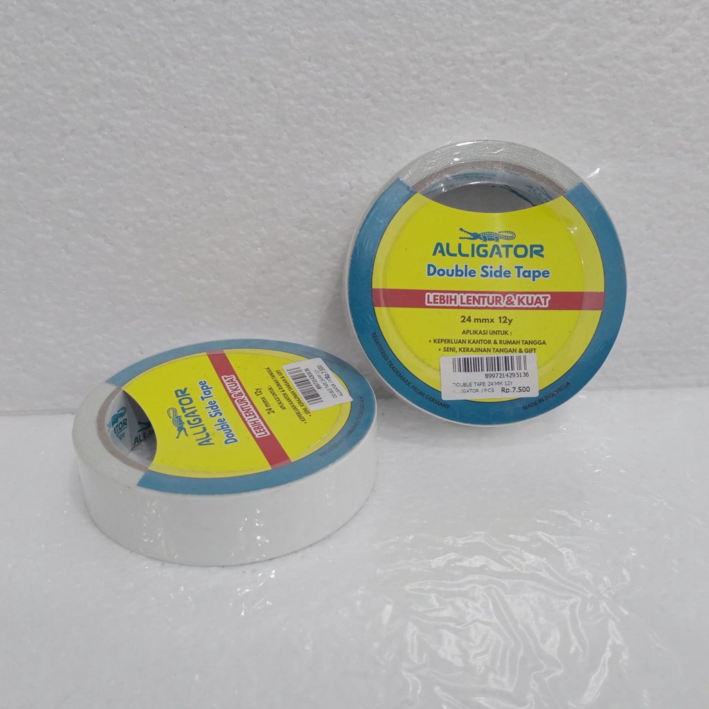 

DOUBEL TAPE ALLIGATOR 24MM