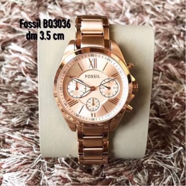 Fossil watch bq3036 rose gold