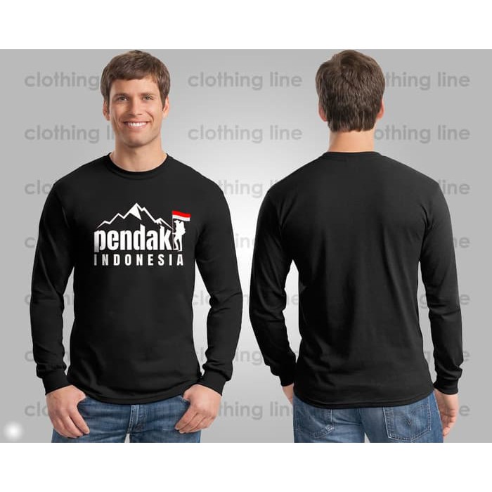 KAOS PENDAKI INDONESIA LENGAN PANJANG