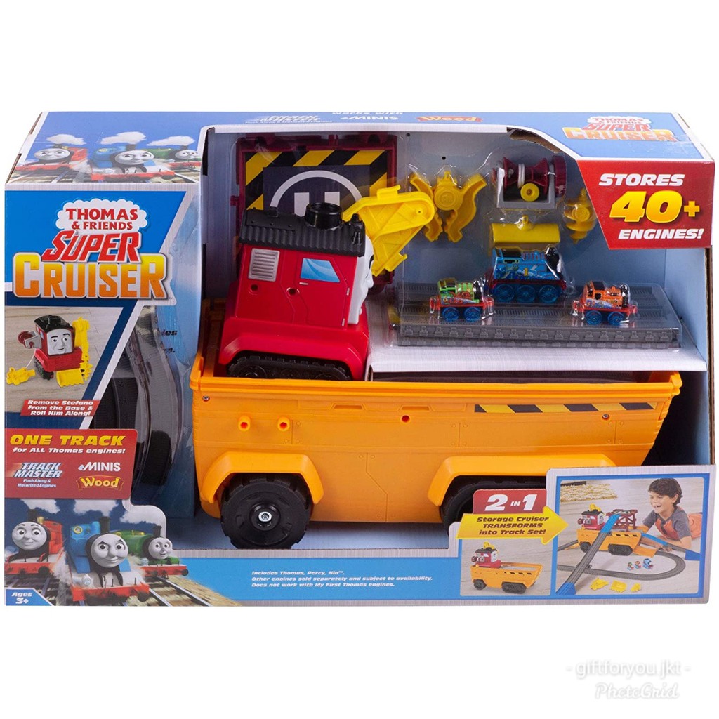 Thomas & Friends Fisher Price Super Cruiser Mainan Anak Kereta Kapal Original