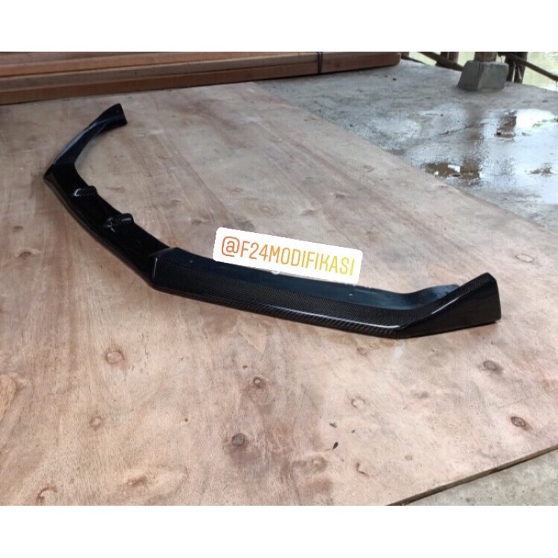 front lips honda freed carbon kevlar