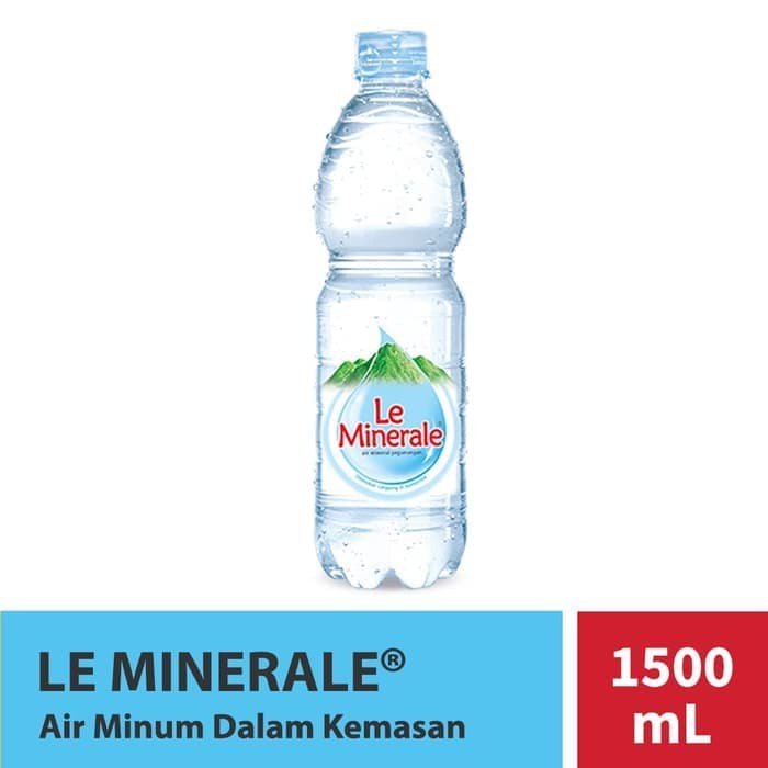 

Le Minerale 1500ml [ECER PER PCS] GOSEND GRAB