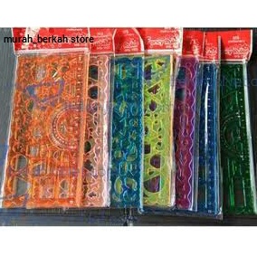 

GARISAN SIRU Bentuk ISI 2 PCS / Penggaris CetaK Gambar / Penggaris Mistar 20 CM