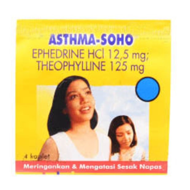Asthma Soho Tablet Obat Sesak