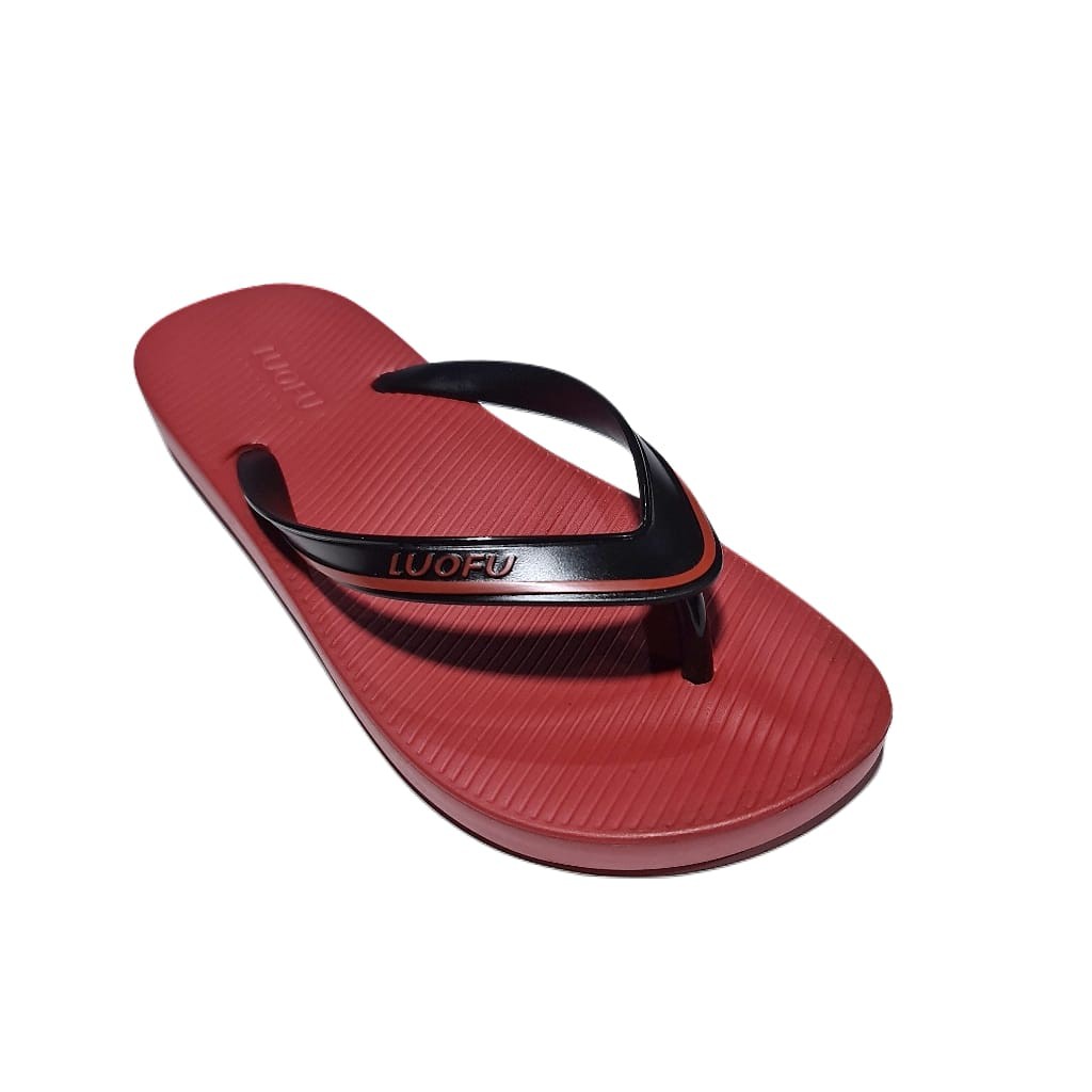 jelly sandal jepit pria luofu sendal japit cowok karet import E6206A01