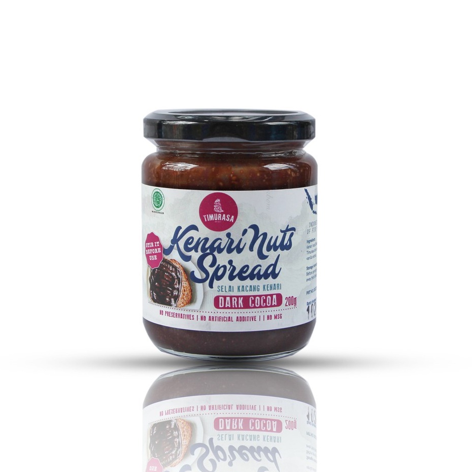 Timurasa, Kenari Nut Butter Dark Cocoa 200gr