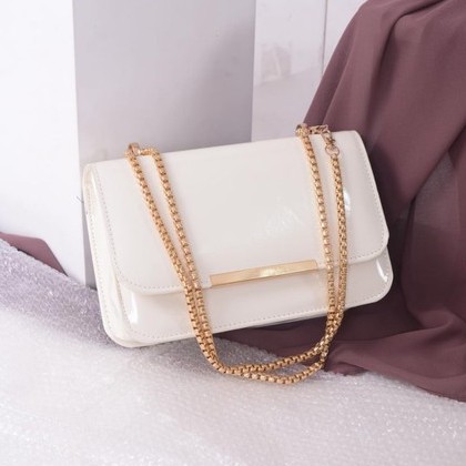 Tas Selempang Wanita Murah Carval Warna Putih - tas terbaru - 03 Carval - tas daily/pesta