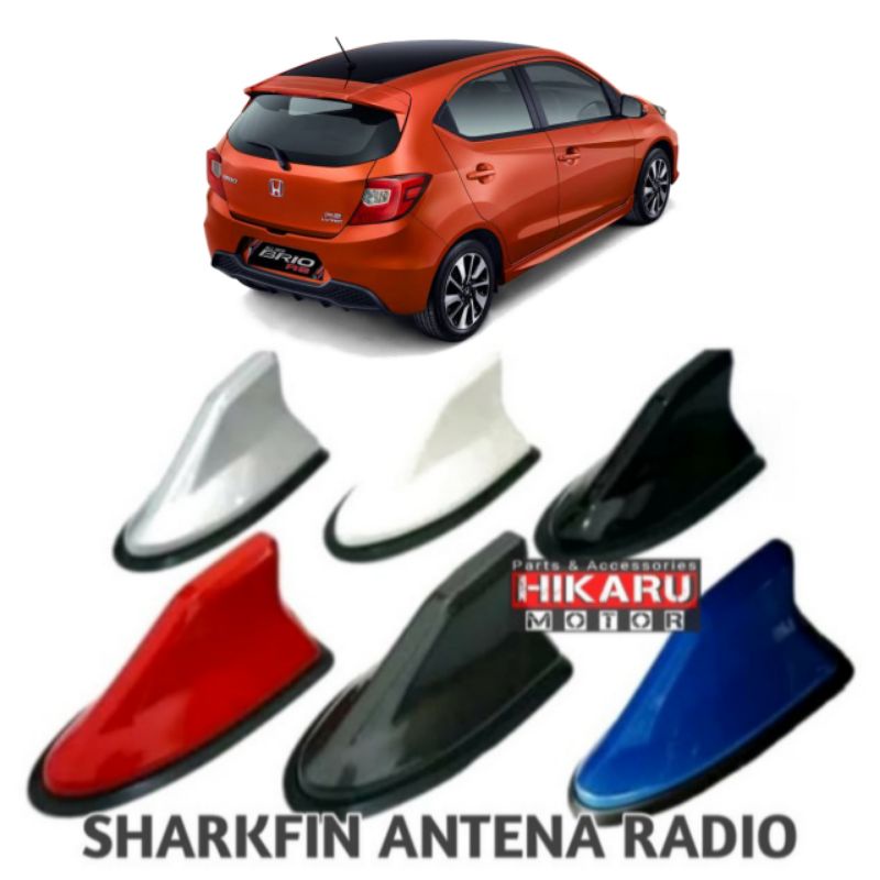 Antena Sirip Hiu / Antenna Shark Fin Fungsi Radio Mobil All New BRIO RS Satya Sharkfin Sinyal Bagus