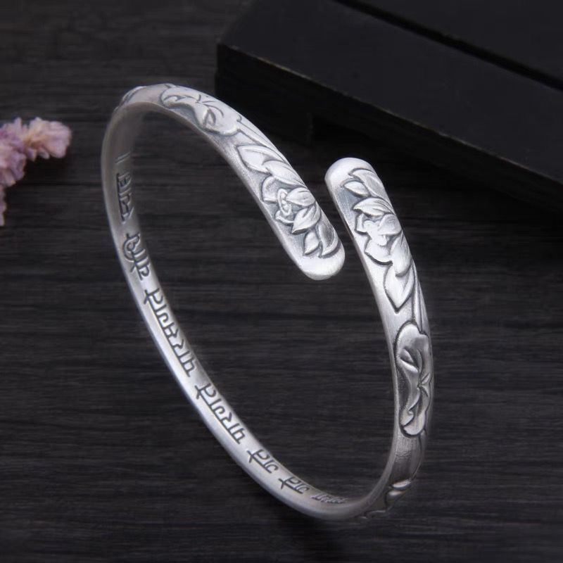 Gelang Silver 925 Gaya Vintage Untuk Wanita