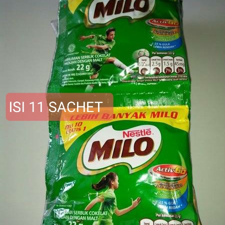 

c011cc Milo Sachet 22Gr /Renceng - Termurah Xa201As