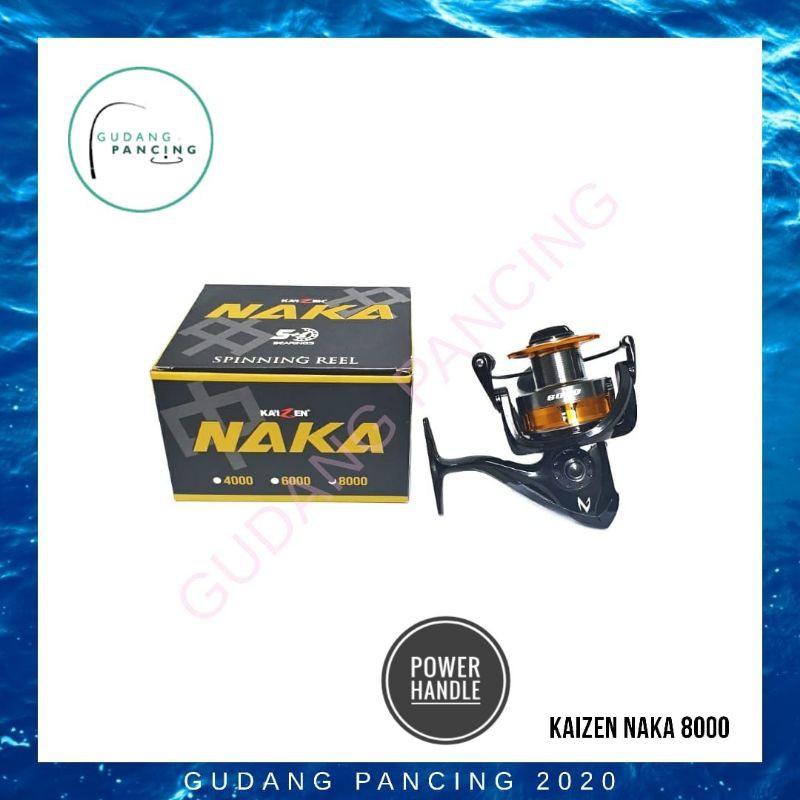 Reel Pancing Kaizen Naka 8000 - Power Handle
