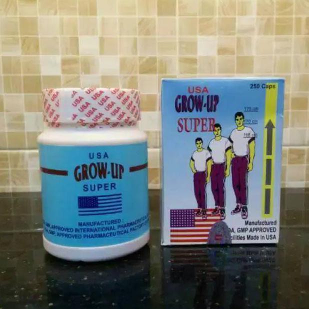 Paling Laris Grow Up / Suplemen Peninggi Badan Grow Up Super Usa Original