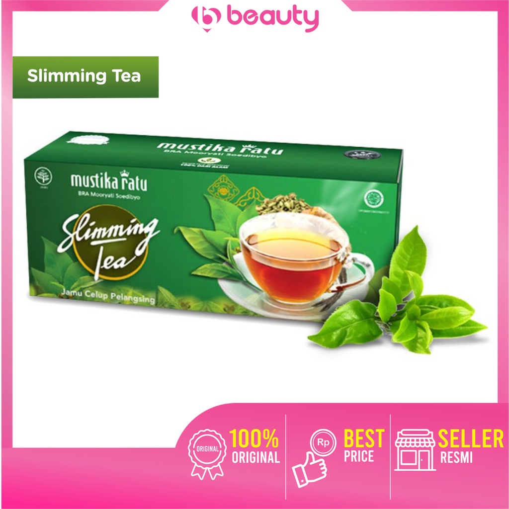 

❤ BEAUTY ❤ MUSTIKA RATU Slimming Tea Isi 30 Bag Teh Diet dan Detox / teh pelangsing / teh penurun berat badan / teh diet / teh langsing