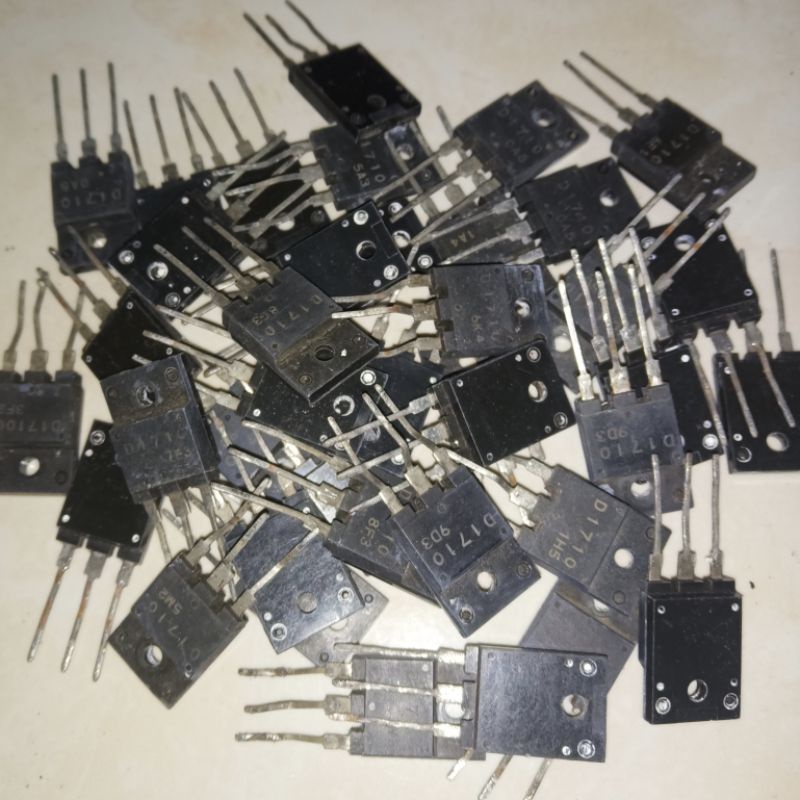 TR D1710 Persamaan D1884 D2334 D5287 Transistor D1710C Cabutan Original