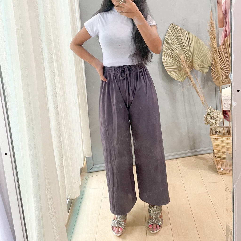 Celana Kulot Premium / Kulot BASIC Premium- Highwaist Kulot Palette 1, Kulot Basic pants Celana Wanita 