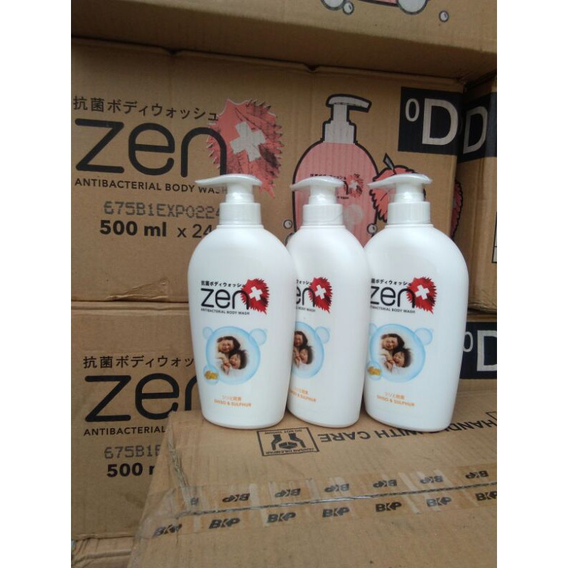 ZEN BODY WASH PUMP 480ml