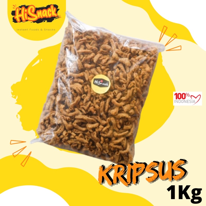 Jual Keripik Usus Ayam Krispi Kripsus Usus Krispi 1kg Shopee