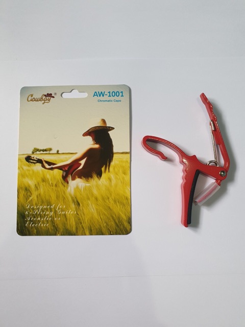 Capo Gitar Bass Ukulele Merk Cowboy Tipe Aw-1001 Murah Jakarta