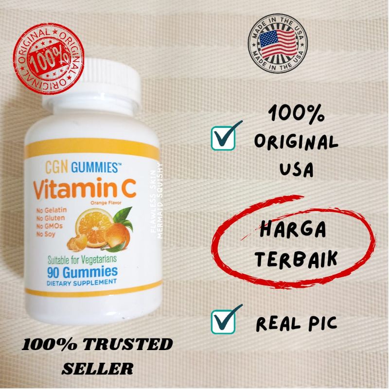 CGN GUMMIES VITAMIN C usa isi 90 gummy kids children